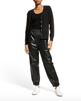 Thumbnail for your product : Neiman Marcus Cashmere Dolman Twin Set V-Neck Cardigan