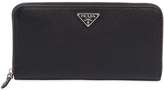 Thumbnail for your product : Prada Saffiano Leather Zip Around Wallet