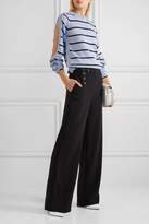 Thumbnail for your product : Preen by Thornton Bregazzi Ada Striped Wool-Blend Sweater