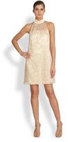 Thumbnail for your product : Laundry by Shelli Segal Lace & Satin Trapeze Dress