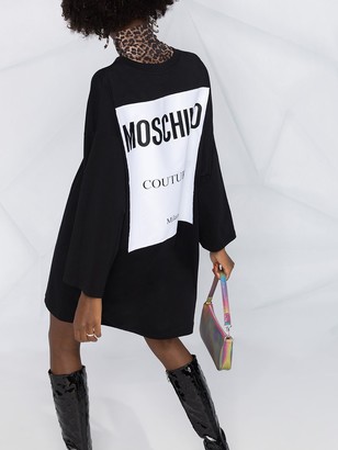 Moschino Logo Sweatshirt Dress