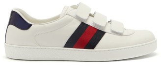 gucci ace web trainers