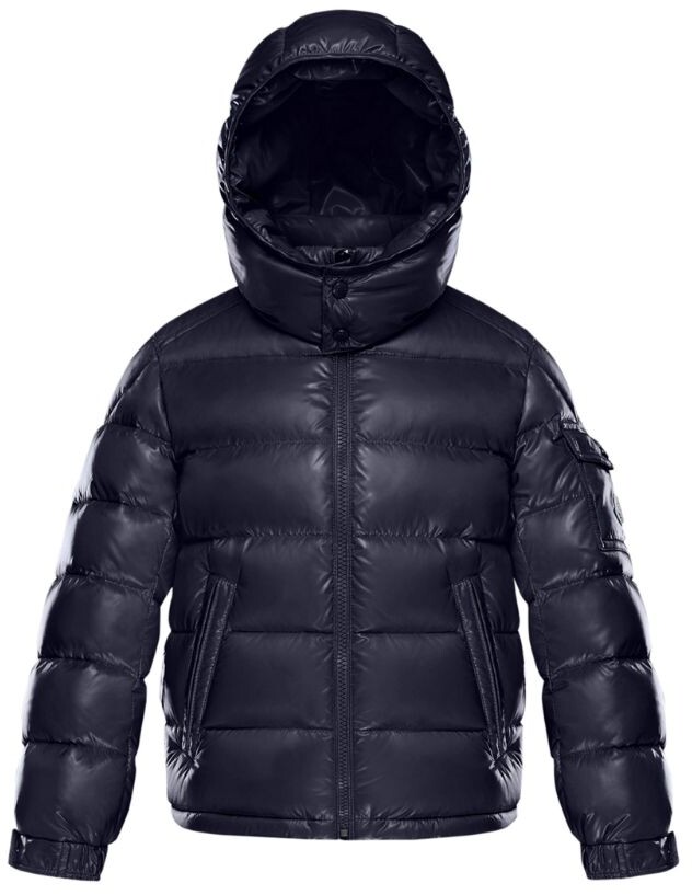 moncler black maya jacket