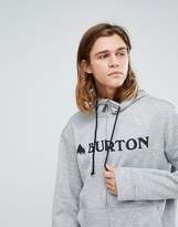 Thumbnail for your product : Burton Snowboards Oak Full Zip Hoodie Logo Front In Grey Marl