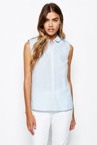 Thumbnail for your product : Jack Wills Forth Sleeveless Pintuck Shirt