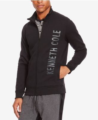 Kenneth Cole Reaction Men's Fleece Logo Jacket