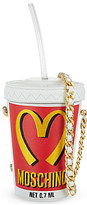 Thumbnail for your product : Moschino M drink leather cross-body bag