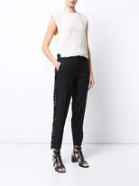 Thumbnail for your product : Derek Lam Tapered Pant With Fringe