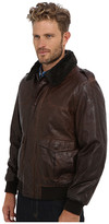 Thumbnail for your product : Nautica 27 1/2" PU Bomber with Knit Trim on Cuff