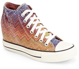 Converse Chuck Taylor® All Star® Lux x Missoni Collection Wedge Sneaker (Women)