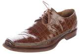 Thumbnail for your product : Mezlan Alligator Derby Oxfords