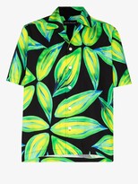 Thumbnail for your product : Louisa Ballou Green Aloha Printed Shirt