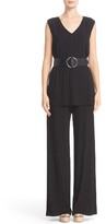 Thumbnail for your product : Max Mara Women's Curt Circle Buckle Leather Belt