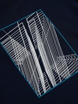 Thumbnail for your product : Ermenegildo Zegna Stretch Cotton Printed T-Shirt (Dark Navy)