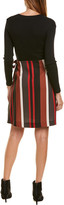 Thumbnail for your product : Marella Wool A-Line Dress