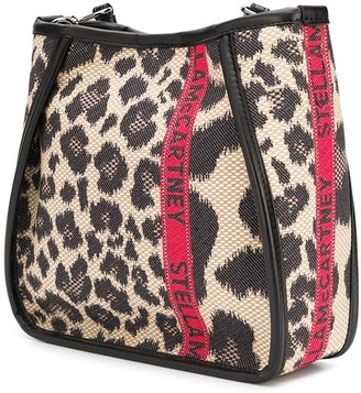 Stella McCartney Leopard Print Shoulder Bag