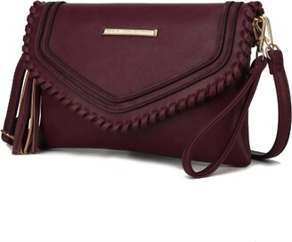 Leather crossbody bag Louis Vuitton Burgundy in Leather - 38029565