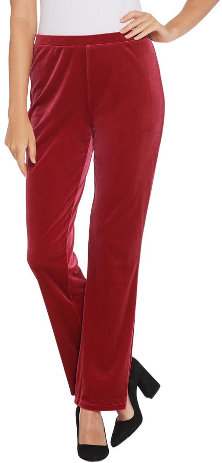 qvc susan graver velvet pants