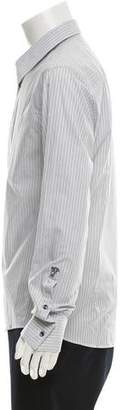 Versace Striped Button-Up Shirt w/ Tags