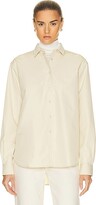 Thumbnail for your product : Totême Signature Cotton Shirt in Neutral