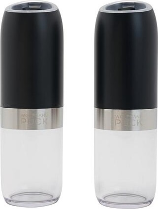 Wolfgang Puck® 2-pack Tip-to-Grind Spice Mills - Black