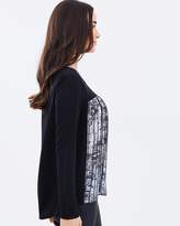 Thumbnail for your product : Privilege Pleated Front Top