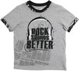 Thumbnail for your product : John Galliano Headphones Print Cotton Jersey T-Shirt