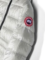 Thumbnail for your product : Canada Goose Kids Silver Cypress Hooded Quilted Jacket