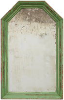 Thumbnail for your product : Rejuvenation Chippy Green-Framed Mirror