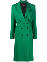 Thumbnail for your product : Karl Lagerfeld Paris Tailored Double Breasted Coat