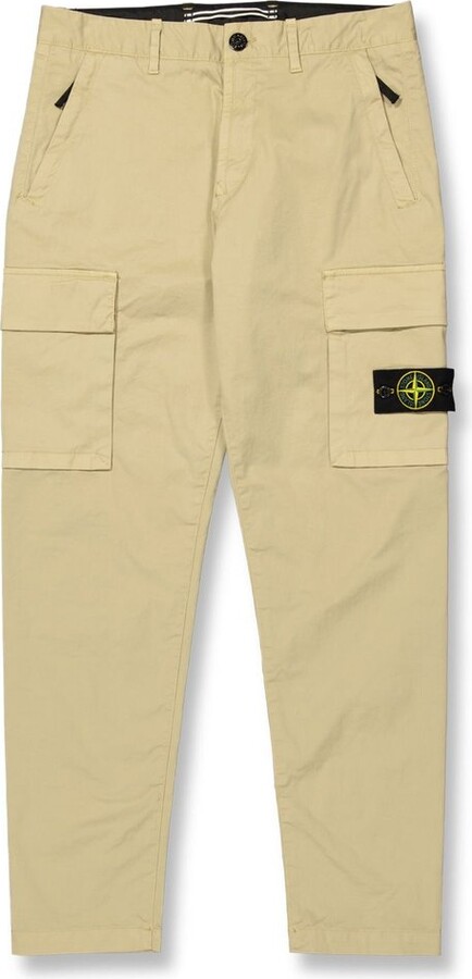 Stone Island Logo-Patch Detail Cargo Pants