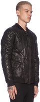 Thumbnail for your product : Scotch & Soda Quilted Leather Bomber Jacket