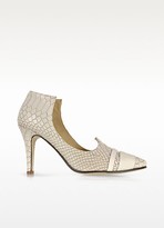 Thumbnail for your product : Zoe Lee Clinton Embossed Leather Pump