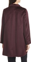 Thumbnail for your product : Eileen Fisher High Collar Wool & Alpaca Blend Coat