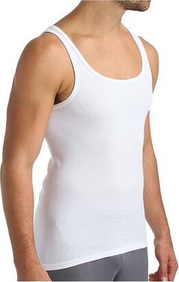 Calida Men's Athletic-Shirt Twisted Cotton Undervest