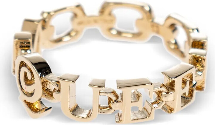 Alexander McQueen Logo-Embellished Ring
