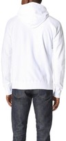 Thumbnail for your product : Reigning Champ Twill Jersey Raglan Sleeve Zip Hoodie