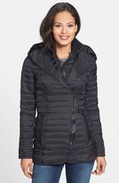 Thumbnail for your product : Rudsak 'Sana' Leather Trim Packable Down Jacket