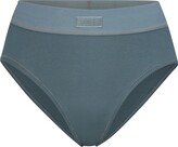 Thumbnail for your product : SKIMS Stretch Cotton Rib Mid Rise Briefs