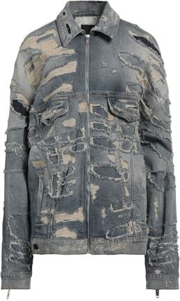 Givenchy Chains Detailed Denim Jacket - ShopStyle