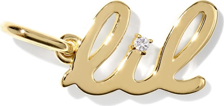Kendra Scott Lil 18k Yellow Gold Vermeil Charm | Topaz
