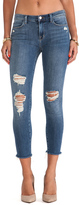 Thumbnail for your product : J Brand Cropped Mid Rise Skinny