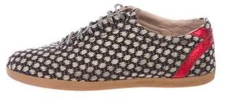 Gucci Wool Bambi Low-Top Sneakers