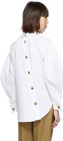 Thumbnail for your product : Enfold White Two-Way Shirt