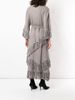 Thumbnail for your product : Framed Colorado fringed midi dress