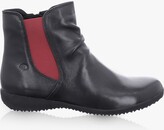 Thumbnail for your product : Josef Seibel Naly 31 Leather Zip Up Ankle Boots, Black