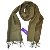 Thumbnail for your product : Ralph Lauren COLLECTION Green Cashmere Scarf