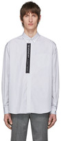 Thumbnail for your product : Givenchy White and Black Striped Logo Shirt