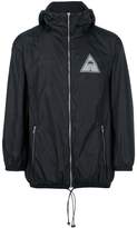 Thumbnail for your product : Palm Angels logo print windbreaker jacket