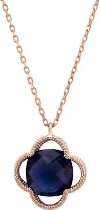 Louis Vuitton's🍀 new rose gold necklace, 😘four-leaf clover style